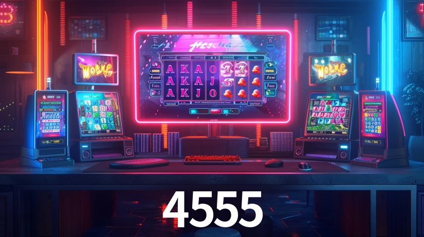 Sinta a adrenalina dos jogos de cassino com 4555
